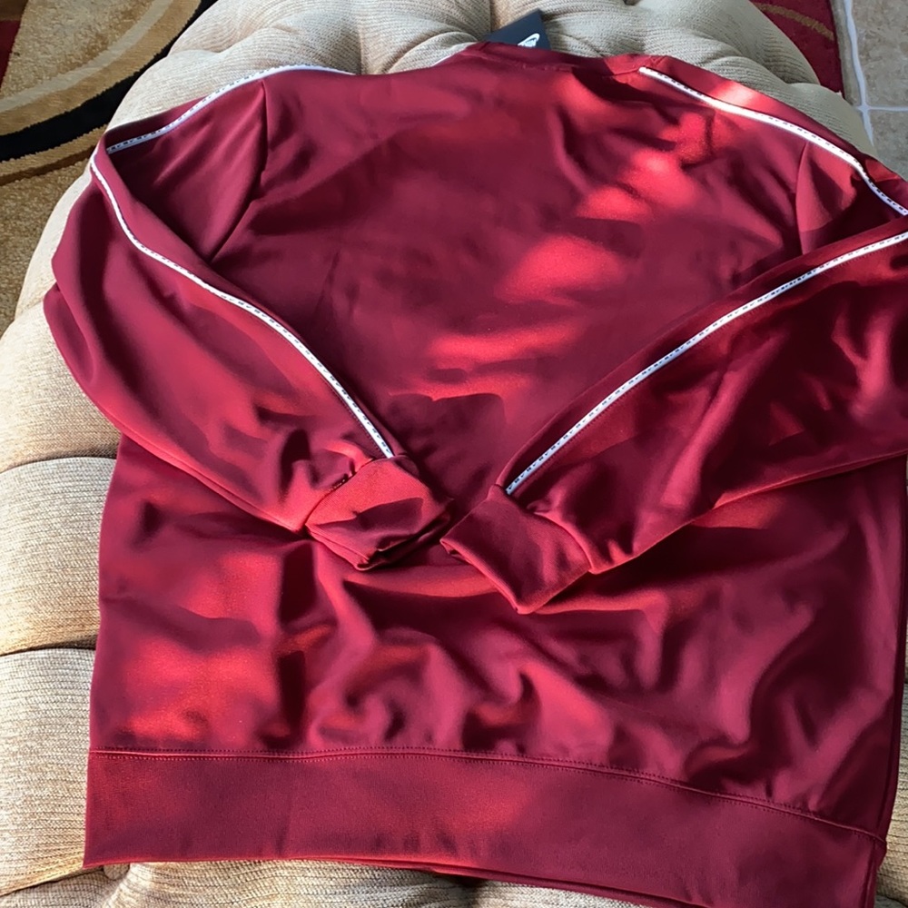 Nike Red Sweatshirt with White Accents - Picture 7 of 7